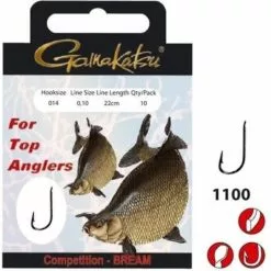 GAMAKATSU Bream Haak 18 - 0.09mm - 22cm
