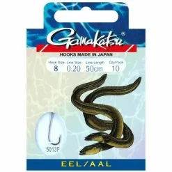 GAMAKATSU Eel Haak 4 - 0.25mm - 60cm