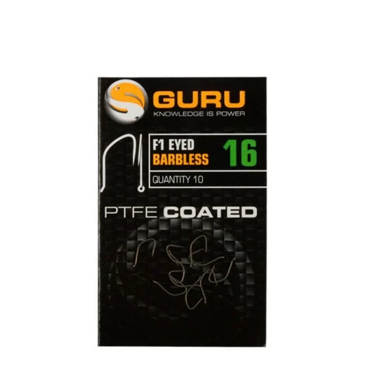 GURU F1 Hook (Barbless/Eyed) 1 GURU F1 Hook (Barbless/Eyed)