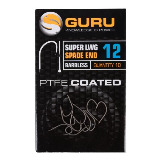 GURU Super LWG Hook (Barbless/Spade End) 1 GURU Super LWG Hook (Barbless/Spade End)