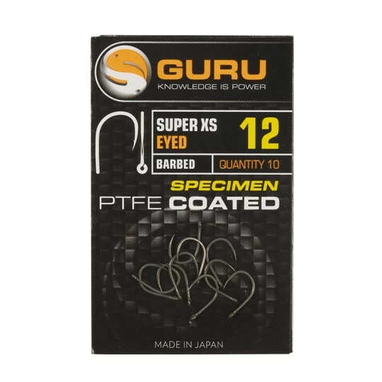 GURU Super XS Hook (Barbed/Eyed) 1 GURU Super XS Hook (Barbed/Eyed)