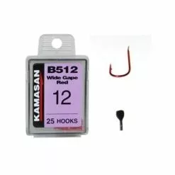 DE HENGELSHOP KAMASAN B512 Wide Gape Red