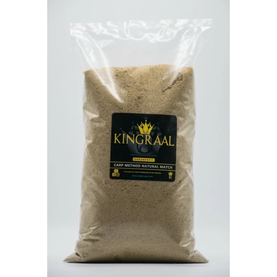 KINGRAAL Groundbait Carp Method Natural Match - 2kg 4 KINGRAAL Groundbait Carp Method Natural Match - 2kg - Afbeelding 4