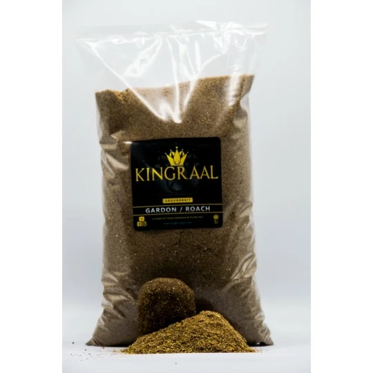 KINGRAAL Groundbait Gardon / Voorn / Roach - 2kg 4 KINGRAAL Groundbait Gardon / Voorn / Roach - 2kg - Afbeelding 4