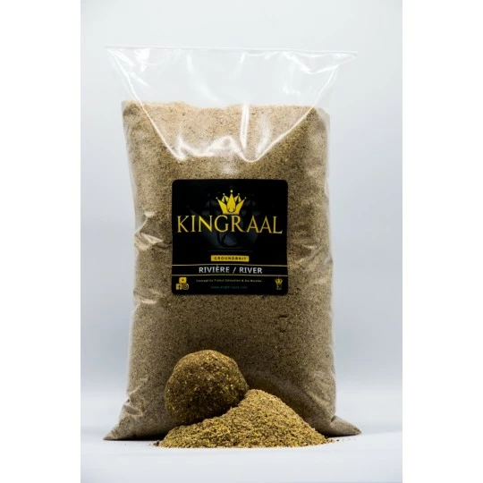KINGRAAL Groundbait Rivière / River - 2kg 1 KINGRAAL Groundbait Rivière / River - 2kg