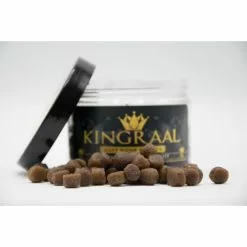 KINGRAAL Soft Hook Pellet 6mm Natural Black Fruit 100gr